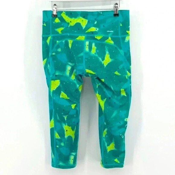 ADIDAS CLIMALITE MID-RISE CAPRI LEGGIN - Picture 2 of 2